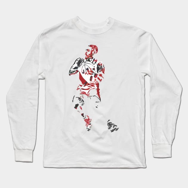 damian lillard Long Sleeve T-Shirt by sepuloh